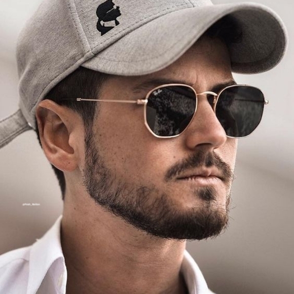 FREE SHIPPING Ray Ban Hexagonal Green Lenses RB3548N New - Picture 14 of 15